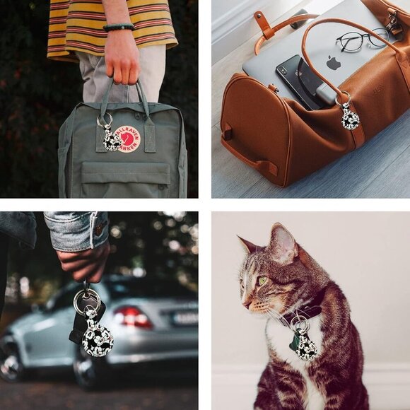 IJOY Disney Mickey Mouse AirTag Holder with Keychain for Dogs Bags, Keys, Gifts - Picture 5 of 7